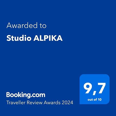 Studio ALPIKA Villa Luče Esterno foto